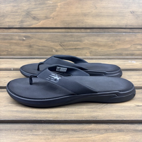 New Balance Men's Sandals Size 13 Black SMT340K1 Comfort Casual‎ Beach Pool - Picture 4 of 16